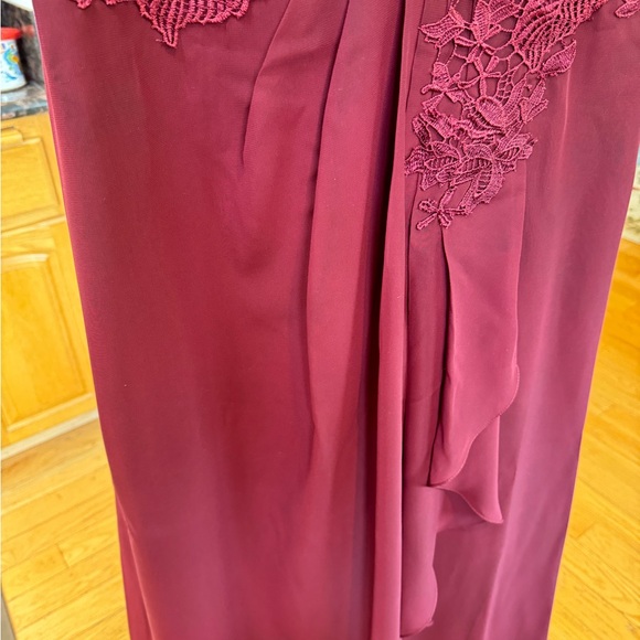 Mother of the Bride Dresses Burgundy - Picture 13 of 13